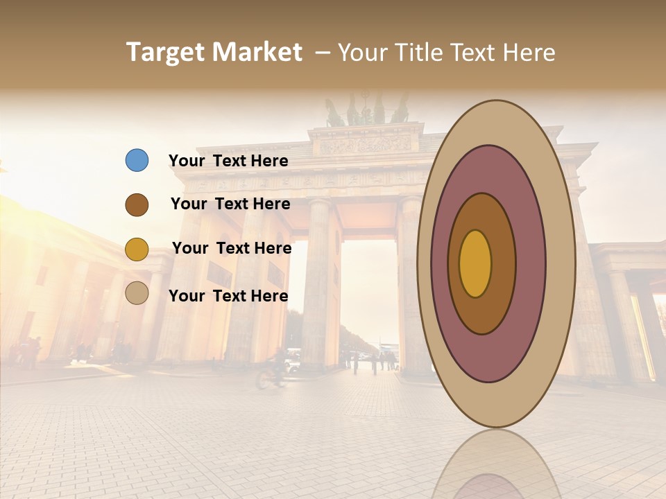 Memorial Sunset Urban PowerPoint Template