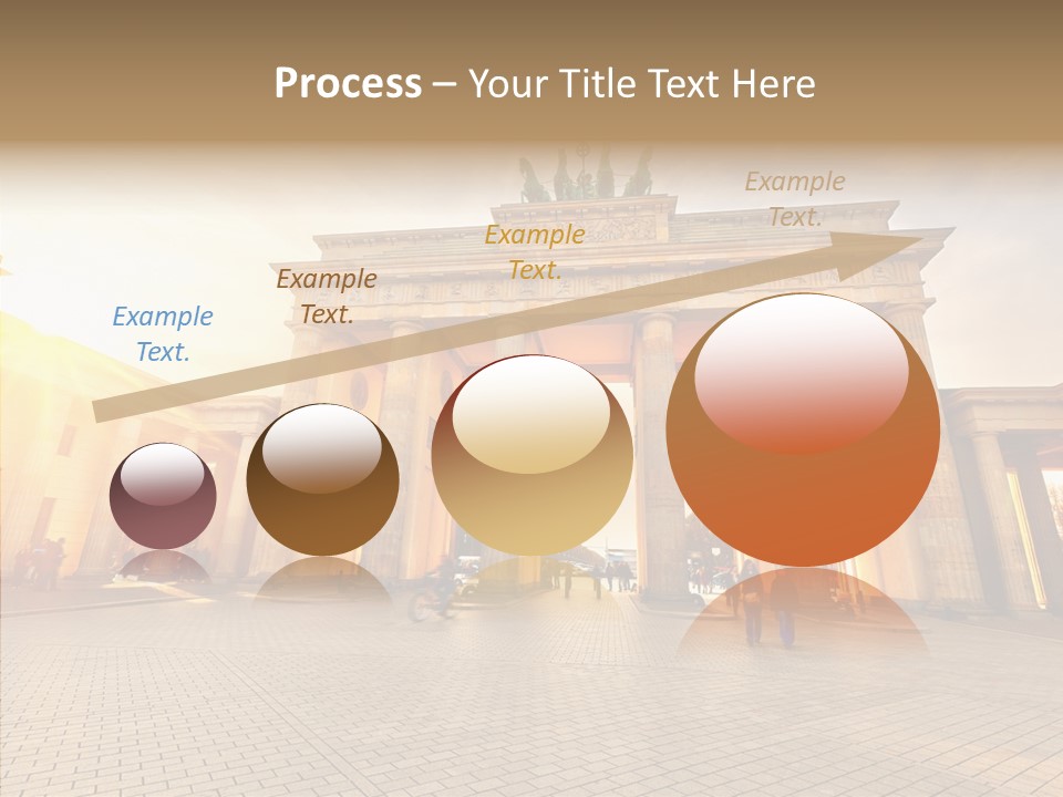 Memorial Sunset Urban PowerPoint Template