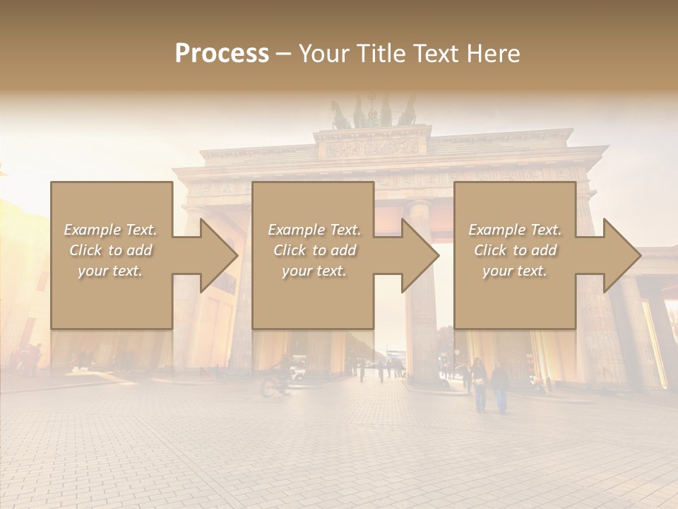 Memorial Sunset Urban PowerPoint Template