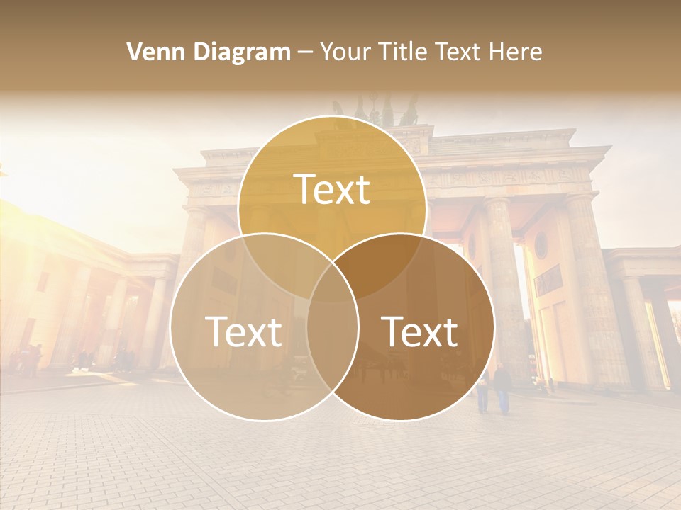 Memorial Sunset Urban PowerPoint Template