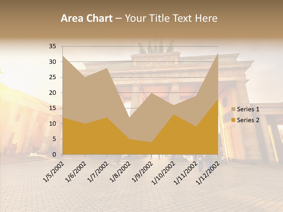 Memorial Sunset Urban PowerPoint Template