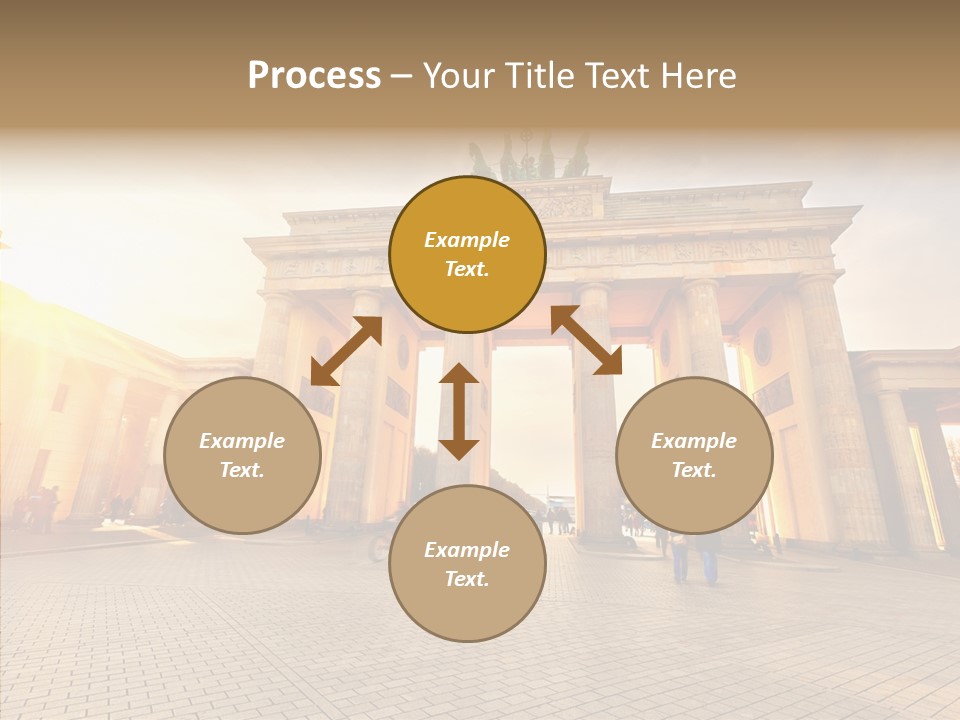 Memorial Sunset Urban PowerPoint Template
