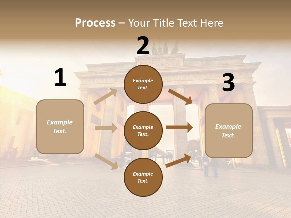 Memorial Sunset Urban PowerPoint Template