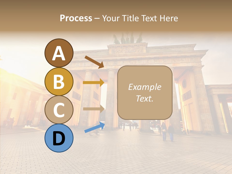 Memorial Sunset Urban PowerPoint Template