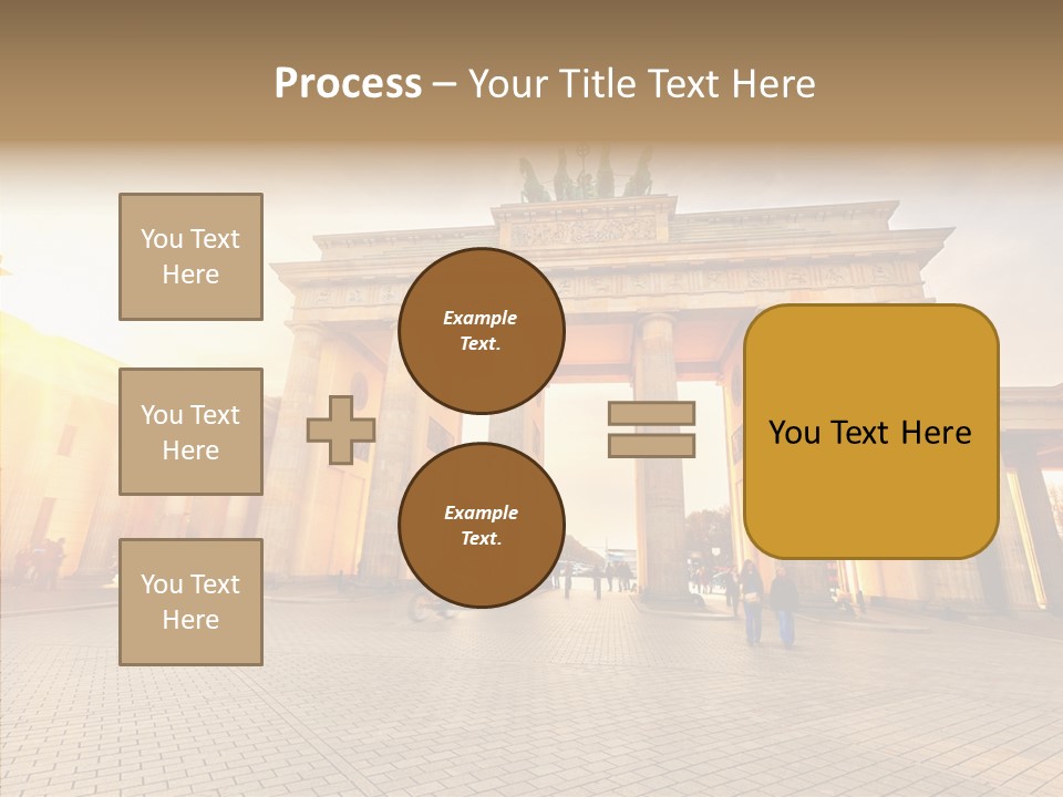 Memorial Sunset Urban PowerPoint Template
