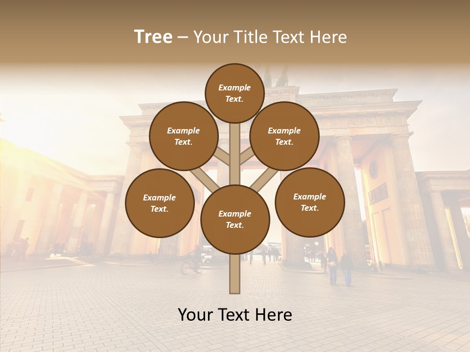 Memorial Sunset Urban PowerPoint Template