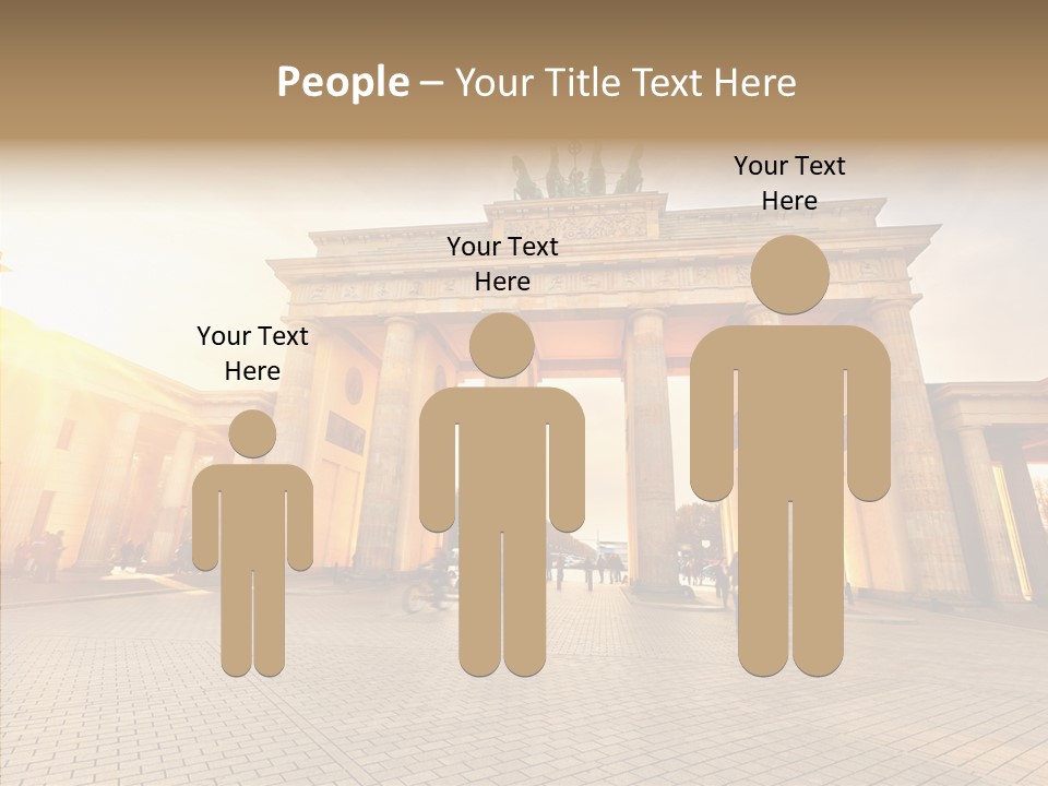 Memorial Sunset Urban PowerPoint Template