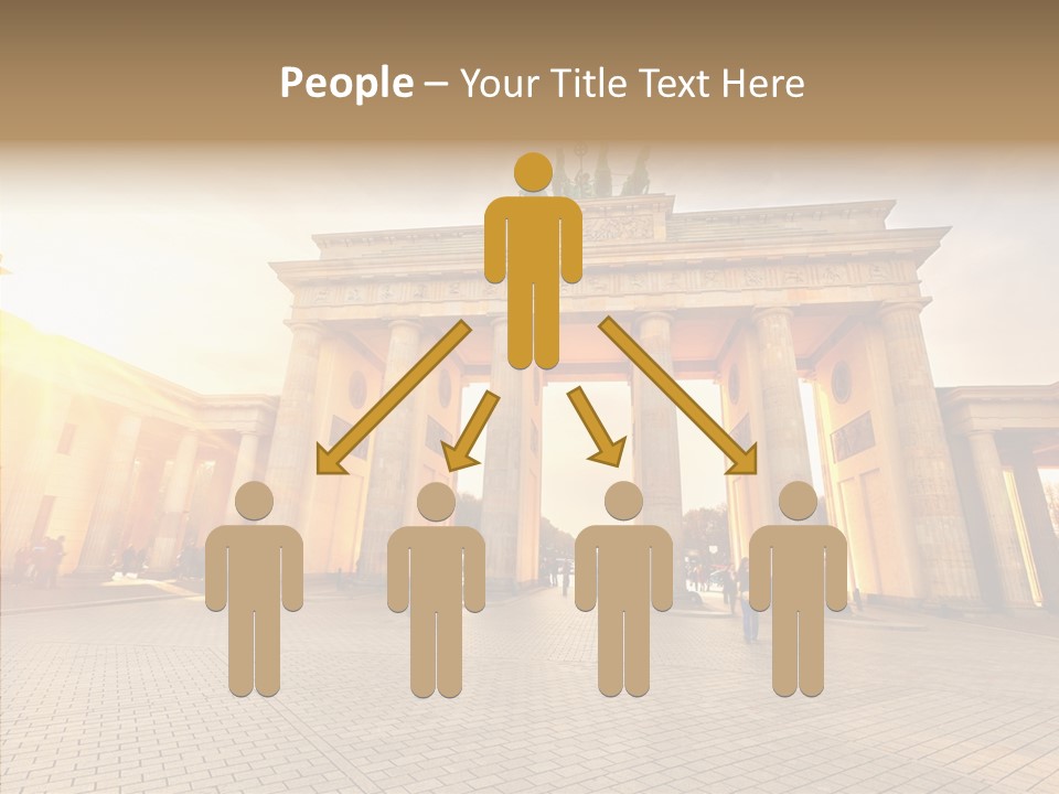 Memorial Sunset Urban PowerPoint Template