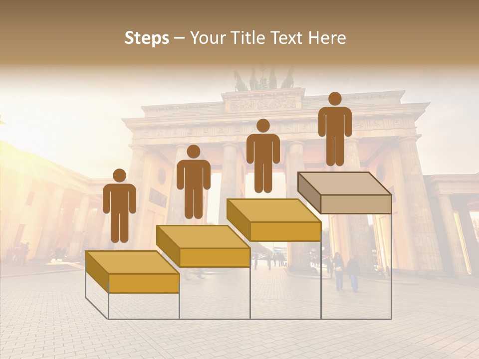 Memorial Sunset Urban PowerPoint Template