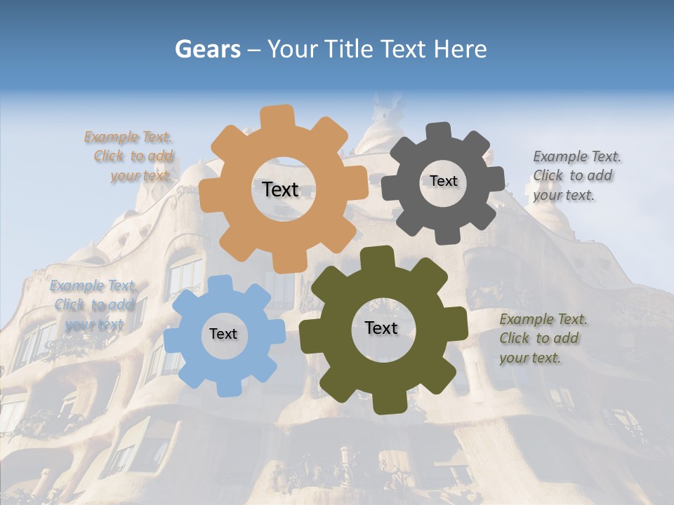 Religion Urban Art PowerPoint Template