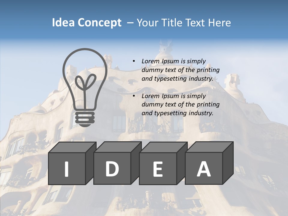 Religion Urban Art PowerPoint Template