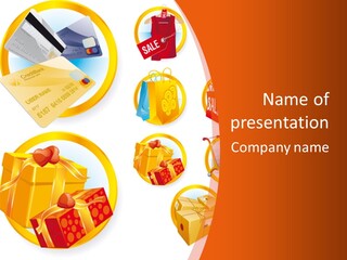 Store Global Box PowerPoint Template