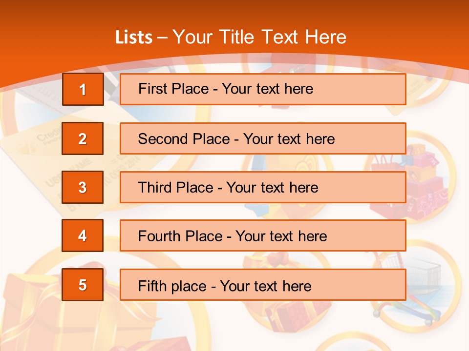 Store Global Box PowerPoint Template