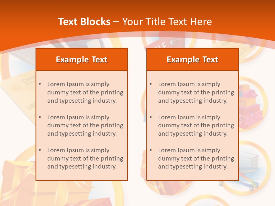Store Global Box PowerPoint Template