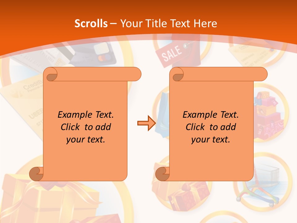 Store Global Box PowerPoint Template