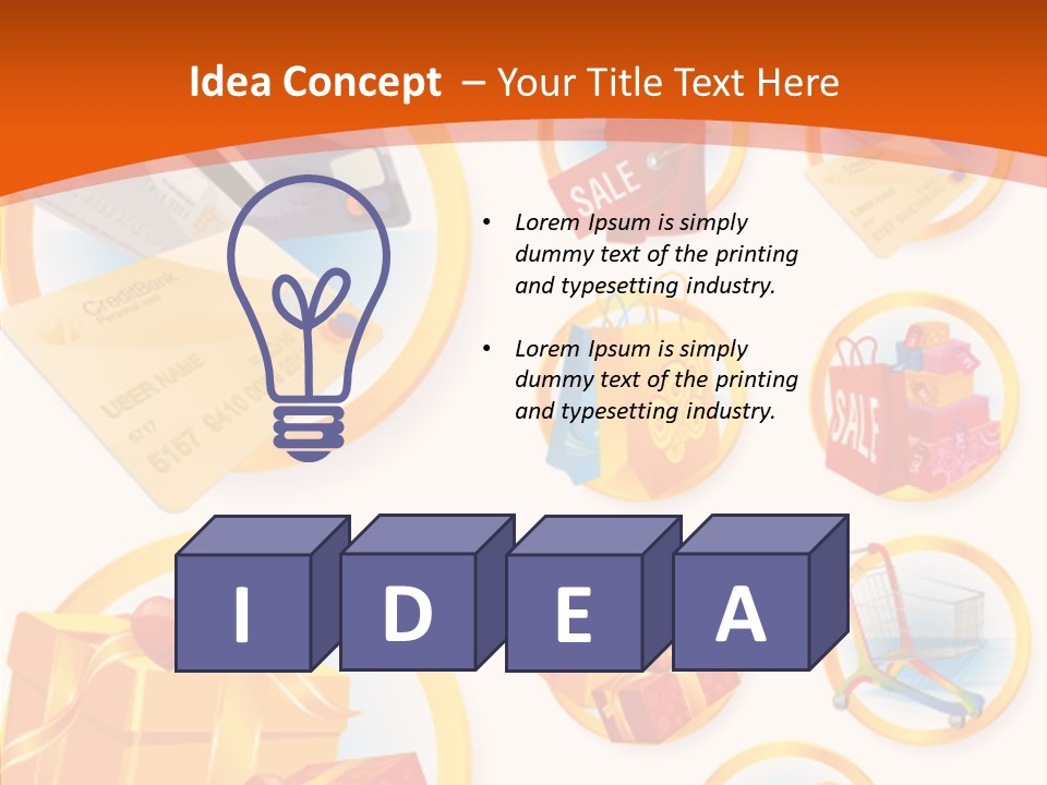 Store Global Box PowerPoint Template