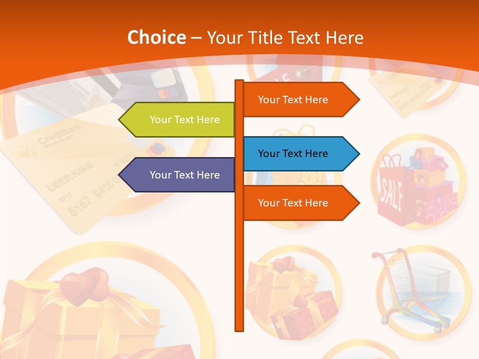 Store Global Box PowerPoint Template