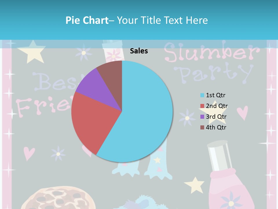 Popcorn Beauty Set PowerPoint Template