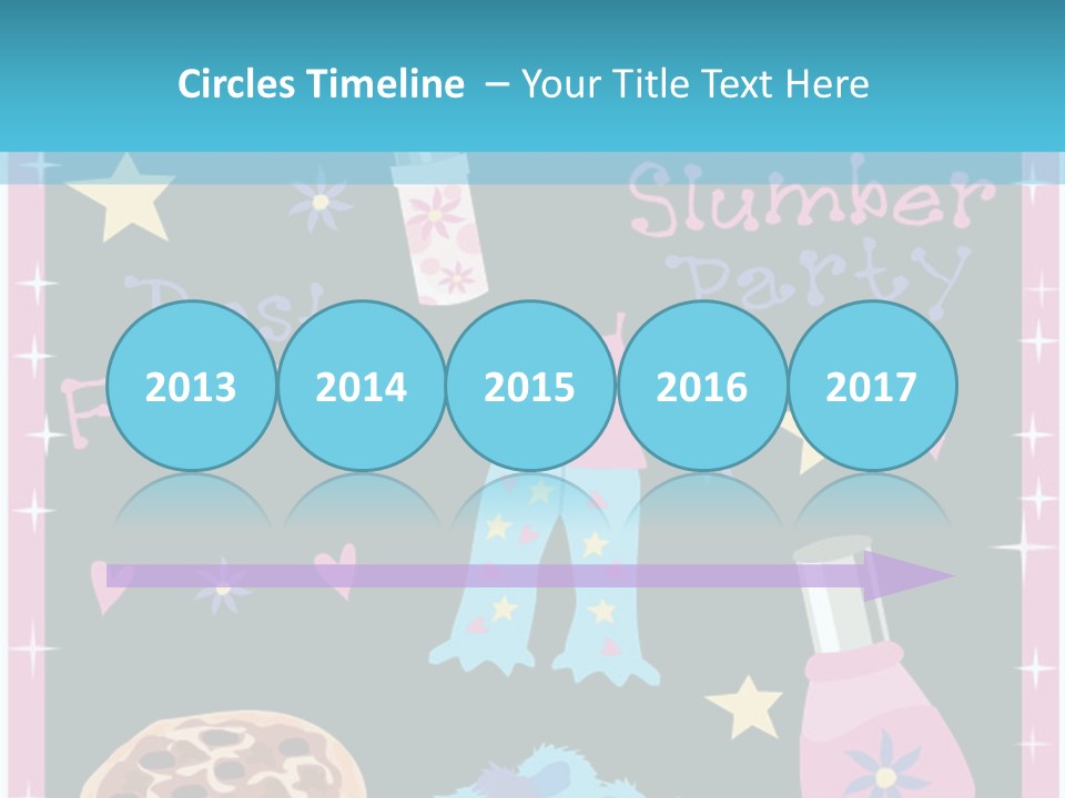 Popcorn Beauty Set PowerPoint Template