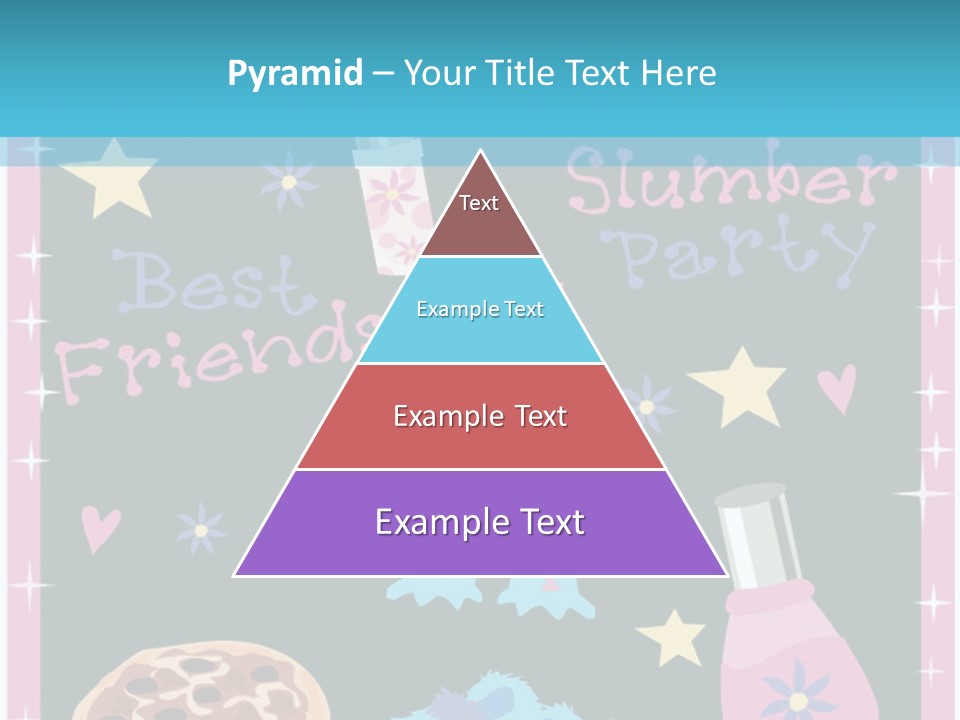 Popcorn Beauty Set PowerPoint Template