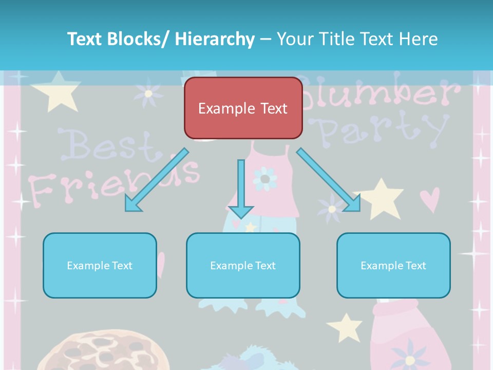 Popcorn Beauty Set PowerPoint Template