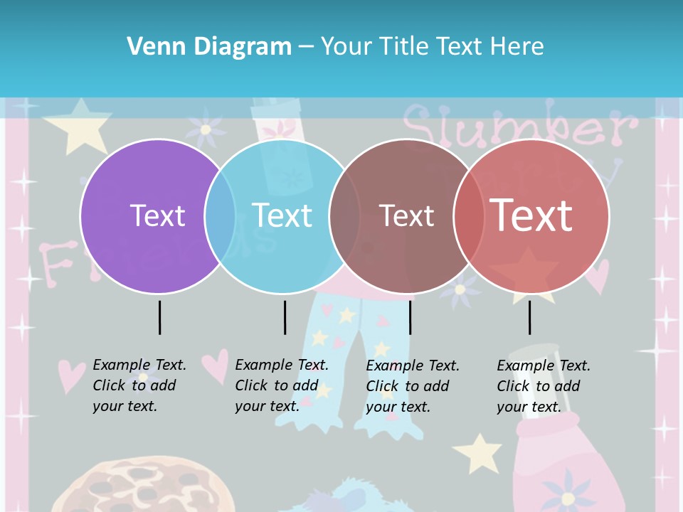 Popcorn Beauty Set PowerPoint Template