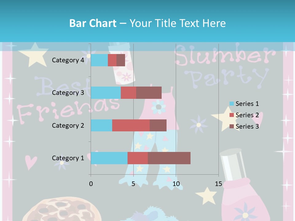 Popcorn Beauty Set PowerPoint Template