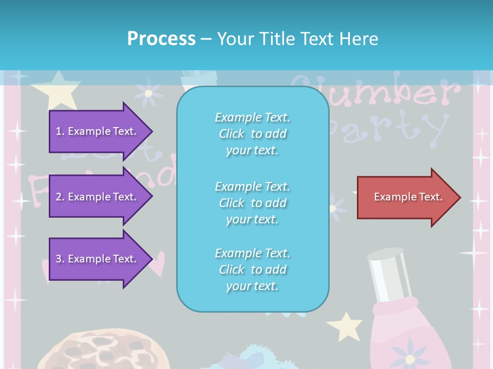 Popcorn Beauty Set PowerPoint Template