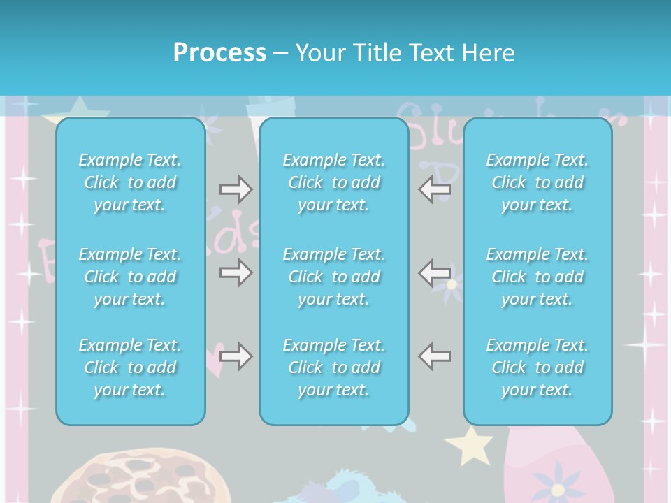 Popcorn Beauty Set PowerPoint Template