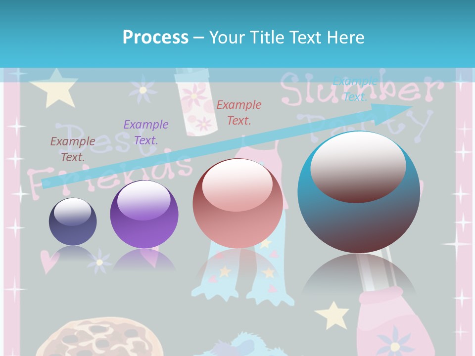 Popcorn Beauty Set PowerPoint Template