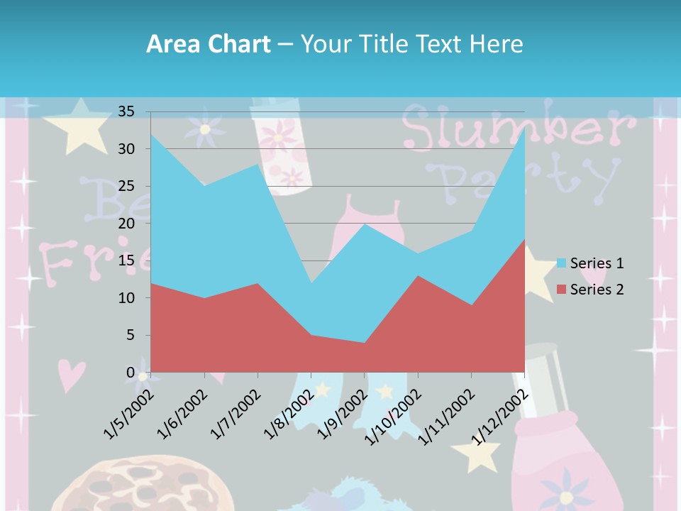 Popcorn Beauty Set PowerPoint Template