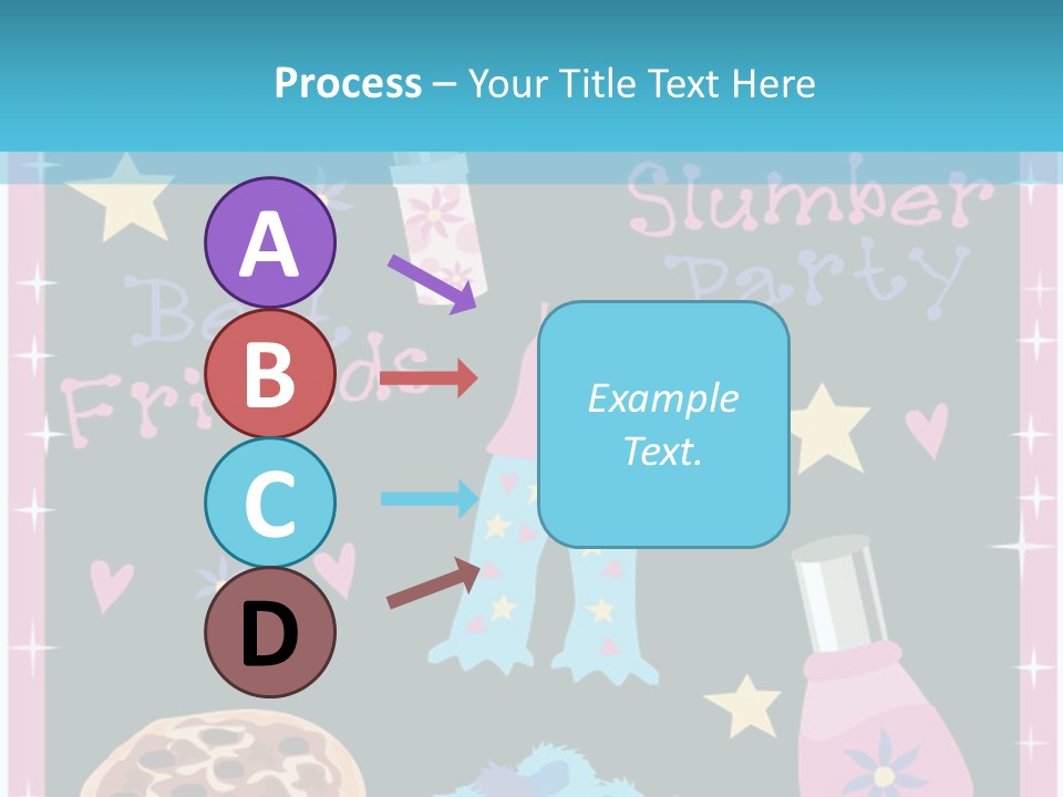 Popcorn Beauty Set PowerPoint Template