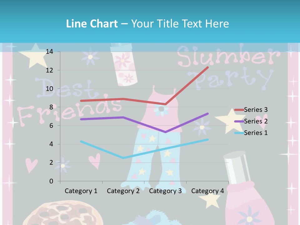 Popcorn Beauty Set PowerPoint Template