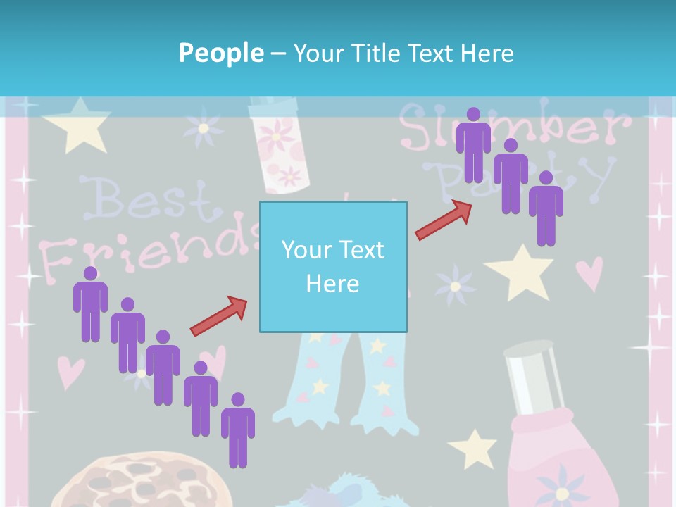 Popcorn Beauty Set PowerPoint Template