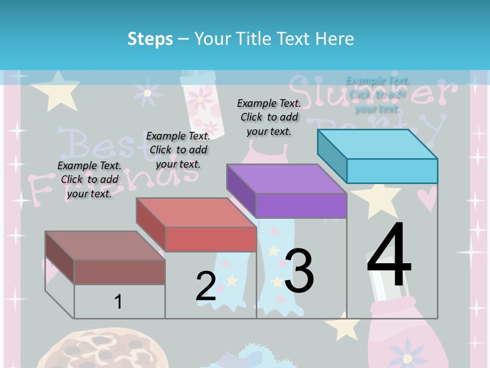 Popcorn Beauty Set PowerPoint Template