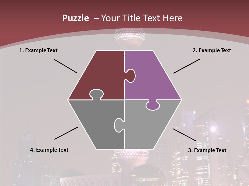 Asian Ornate Ornament PowerPoint Template