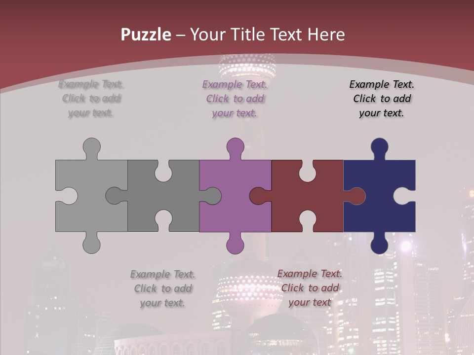 Asian Ornate Ornament PowerPoint Template