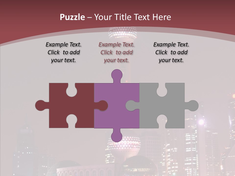 Asian Ornate Ornament PowerPoint Template