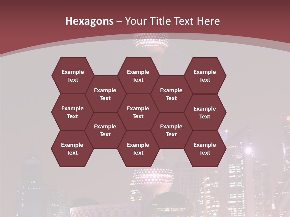 Asian Ornate Ornament PowerPoint Template