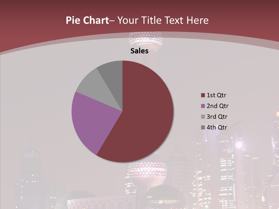 Asian Ornate Ornament PowerPoint Template