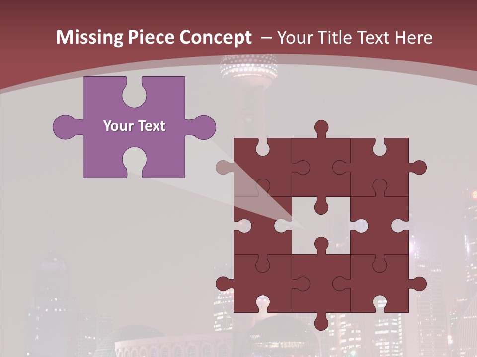 Asian Ornate Ornament PowerPoint Template