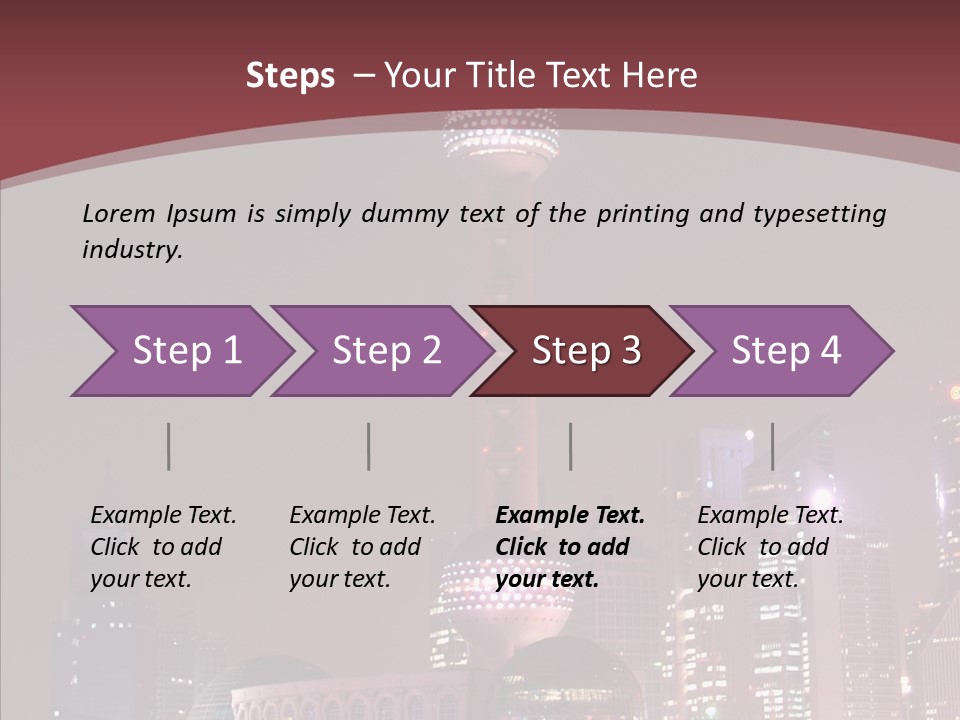 Asian Ornate Ornament PowerPoint Template