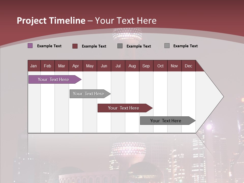 Asian Ornate Ornament PowerPoint Template