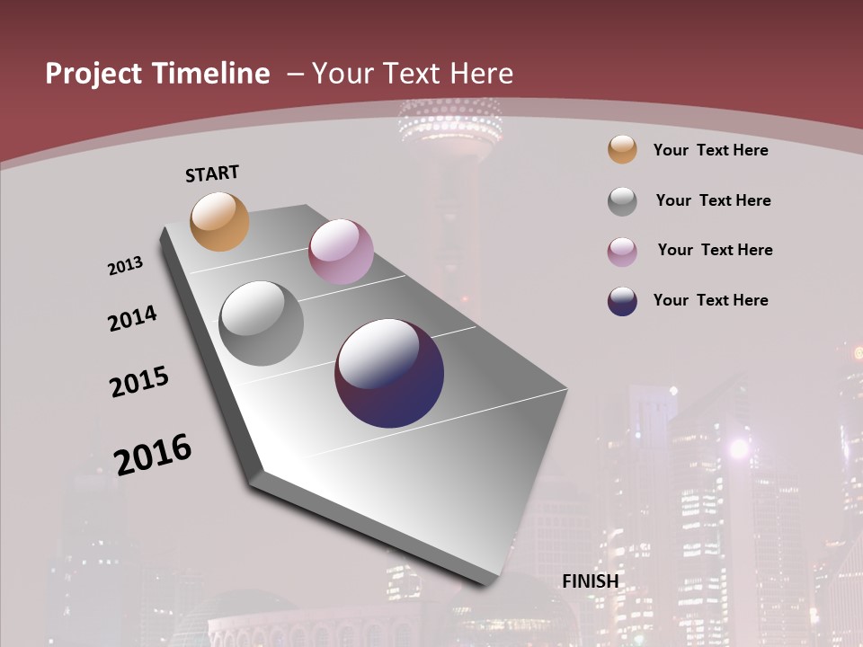Asian Ornate Ornament PowerPoint Template