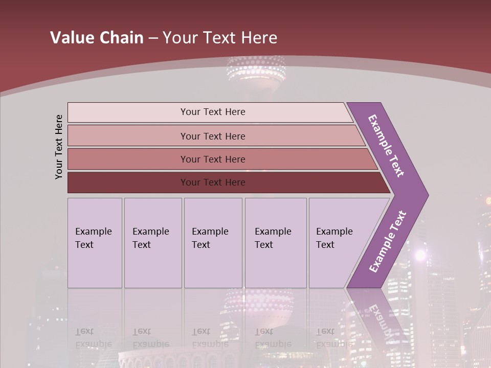 Asian Ornate Ornament PowerPoint Template