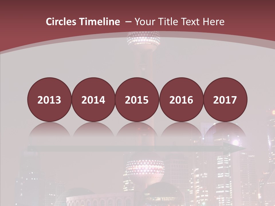 Asian Ornate Ornament PowerPoint Template