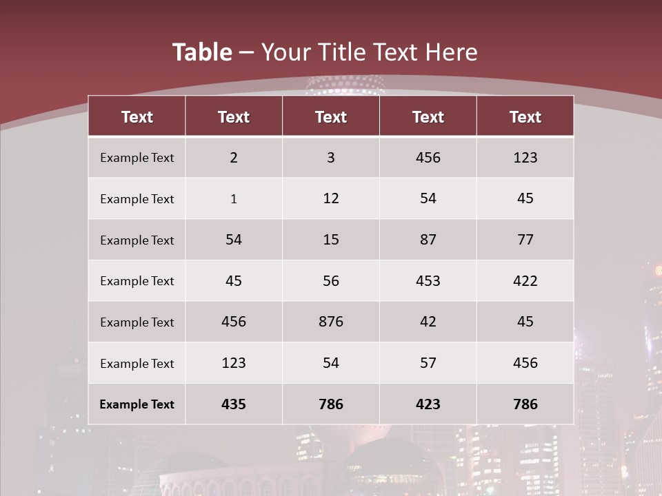 Asian Ornate Ornament PowerPoint Template