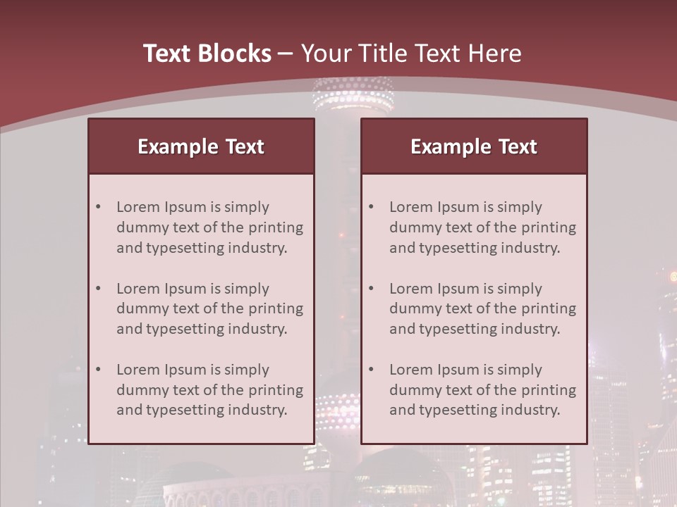 Asian Ornate Ornament PowerPoint Template
