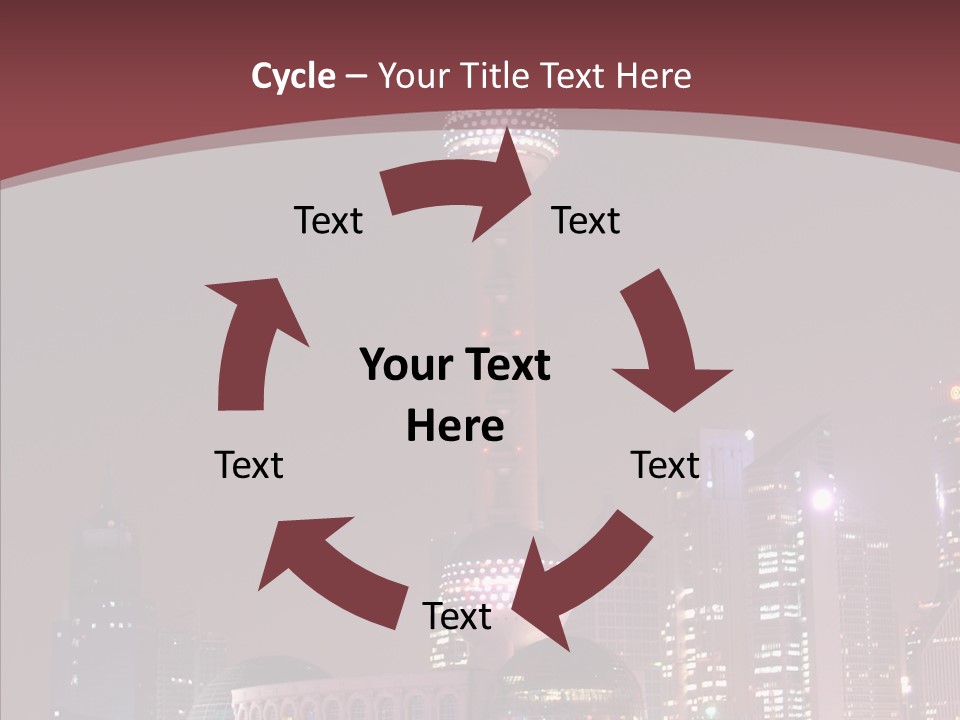 Asian Ornate Ornament PowerPoint Template