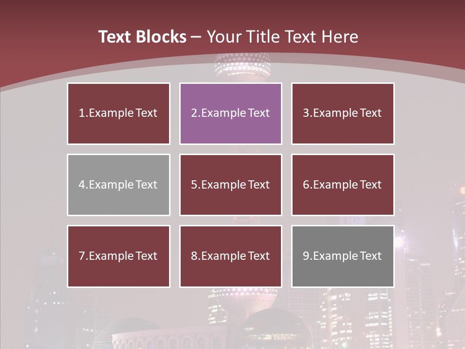 Asian Ornate Ornament PowerPoint Template